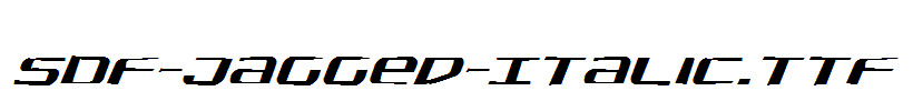 SDF-Jagged-Italic.ttf