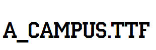 a_Campus.ttf