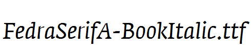 FedraSerifA-BookItalic.ttf