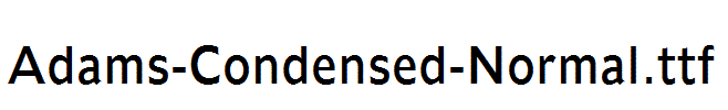 Adams-Condensed-Normal.ttf