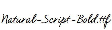 Natural-Script-Bold.ttf