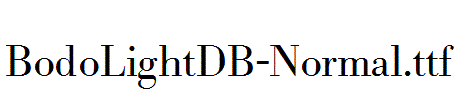 BodoLightDB-Normal.ttf