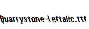 Quarrystone-Leftalic.ttf