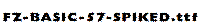 FZ-BASIC-57-SPIKED.ttf