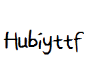 Hubiy.ttf