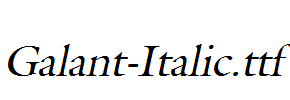 Galant-Italic.ttf