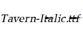 Tavern-Italic.ttf