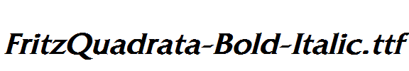 FritzQuadrata-Bold-Italic.ttf