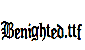 Benighted.ttf