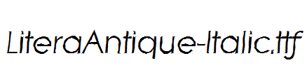 LiteraAntique-Italic.ttf