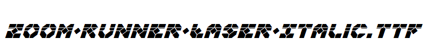 Zoom-Runner-Laser-Italic.ttf