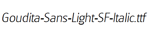 Goudita-Sans-Light-SF-Italic.ttf