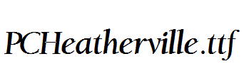 PCHeatherville.ttf