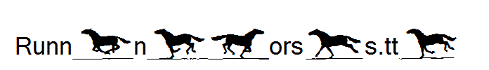 RunningHorses.ttf