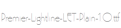 Premier-Lightline-LET-Plain-1.0.ttf