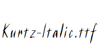 Kurtz-Italic.ttf