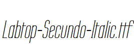 Labtop-Secundo-Italic.ttf