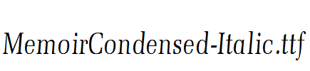 MemoirCondensed-Italic.ttf