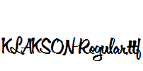 KLAKSON-Regular.ttf