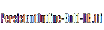 PersistentOutline-Bold-DB.ttf