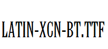 Latin-XCn-BT.ttf