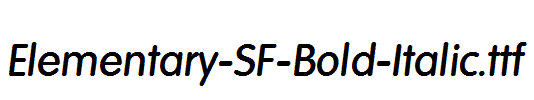 Elementary-SF-Bold-Italic.ttf