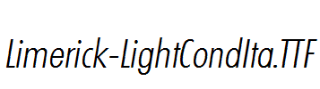 Limerick-LightCondIta.ttf