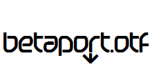 betapoRt.otf