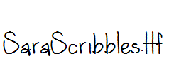 SaraScribbles.ttf