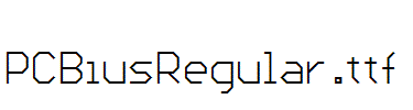 PCBiusRegular.ttf