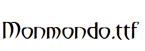 Monmondo.ttf