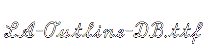 LA-Outline-DB.ttf