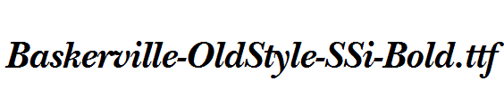 Baskerville-OldStyle-SSi-Bold.ttf