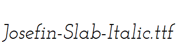 Josefin-Slab-Italic.ttf