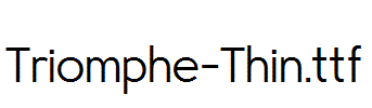 Triomphe-Thin.ttf