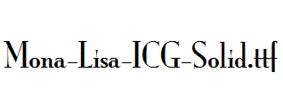 Mona-Lisa-ICG-Solid.ttf