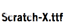 Scratch-X.ttf