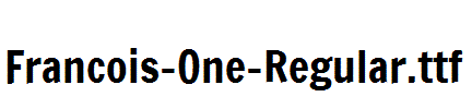 Francois-One-Regular.ttf