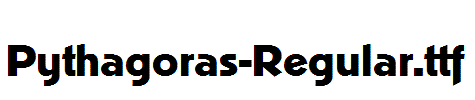 Pythagoras-Regular.ttf