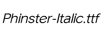 Phinster-Italic.ttf