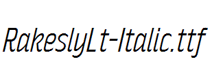 RakeslyLt-Italic.ttf