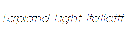 Lapland-Light-Italic.ttf