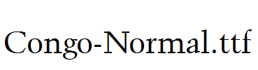 Congo-Normal.ttf