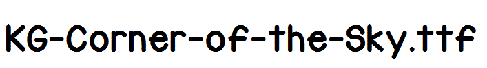 KG-Corner-of-the-Sky.ttf