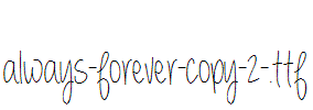 always-forever-copy-2-.ttf