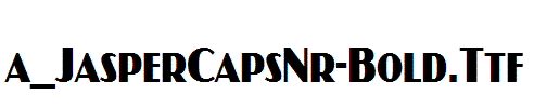 a_JasperCapsNr-Bold.ttf