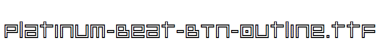 Platinum-Beat-BTN-Outline.ttf