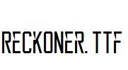 Reckoner.ttf