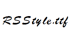 RSStyle.ttf