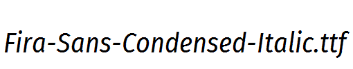 Fira-Sans-Condensed-Italic.ttf